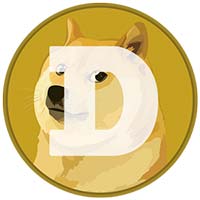 Dogecoin logo hond